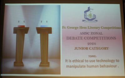 Fr. George Hess Literary Competitions 2024 (Zonal Round)